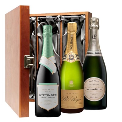 The Demi Sec Collection Treble Luxury Gift Boxed Champagne